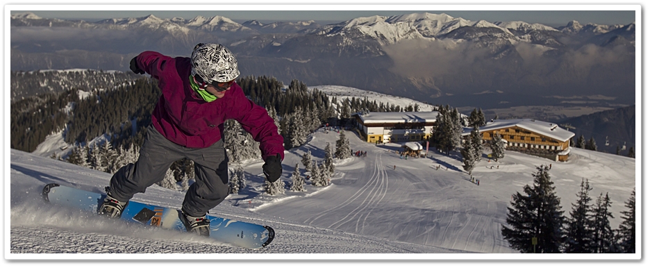 Snowboardkurs bei der Schischule Reith im Alpbachtal